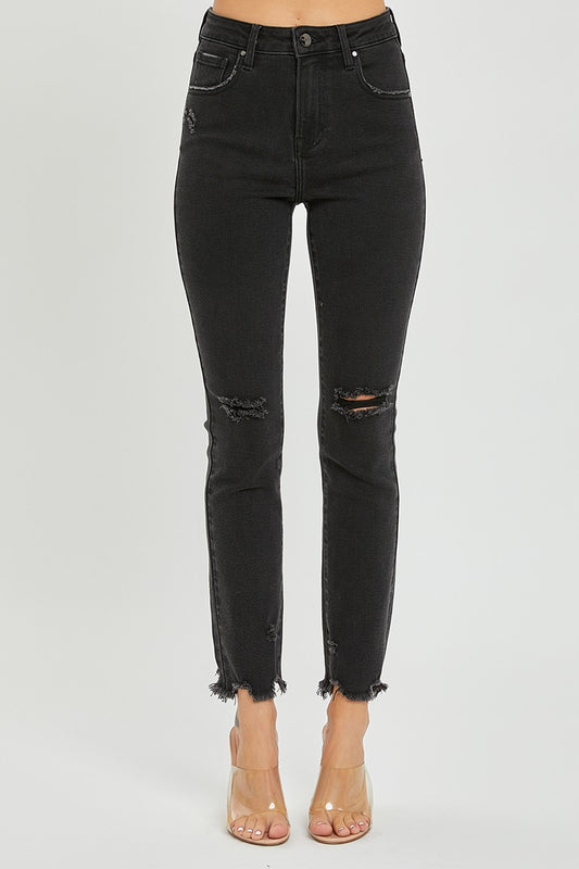 RISEN JEANS BECCA BLACK JEANS