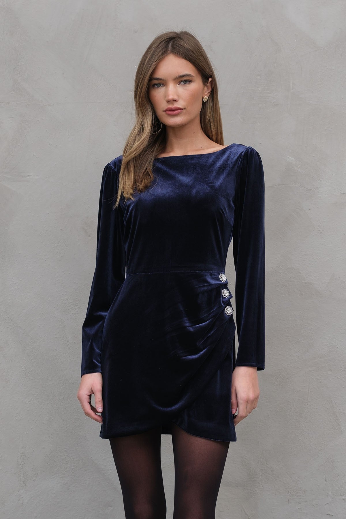 RAISONNEL MIDNIGHT JEWEL MINI DRESS