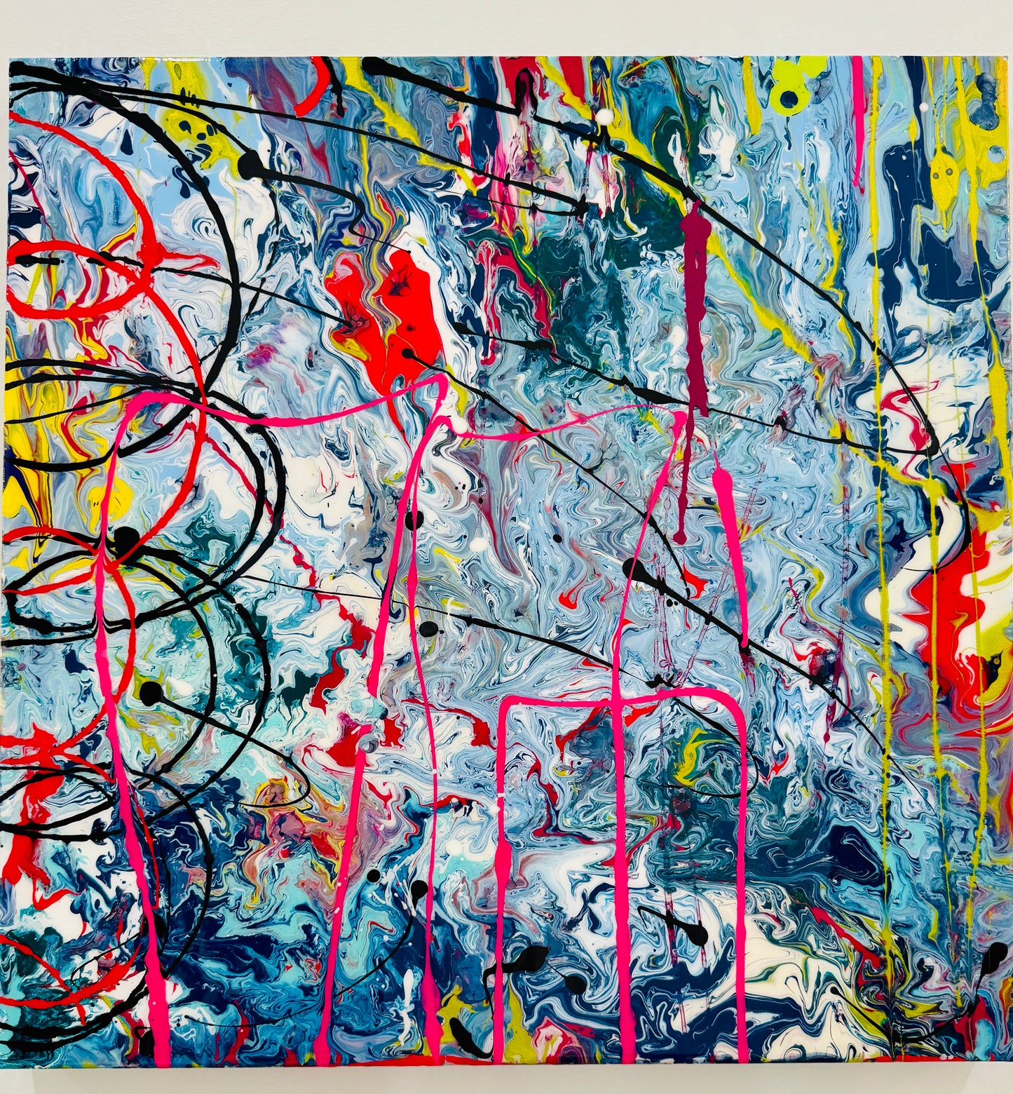 11: ELEVEN ACRYLIC ON CANVAS