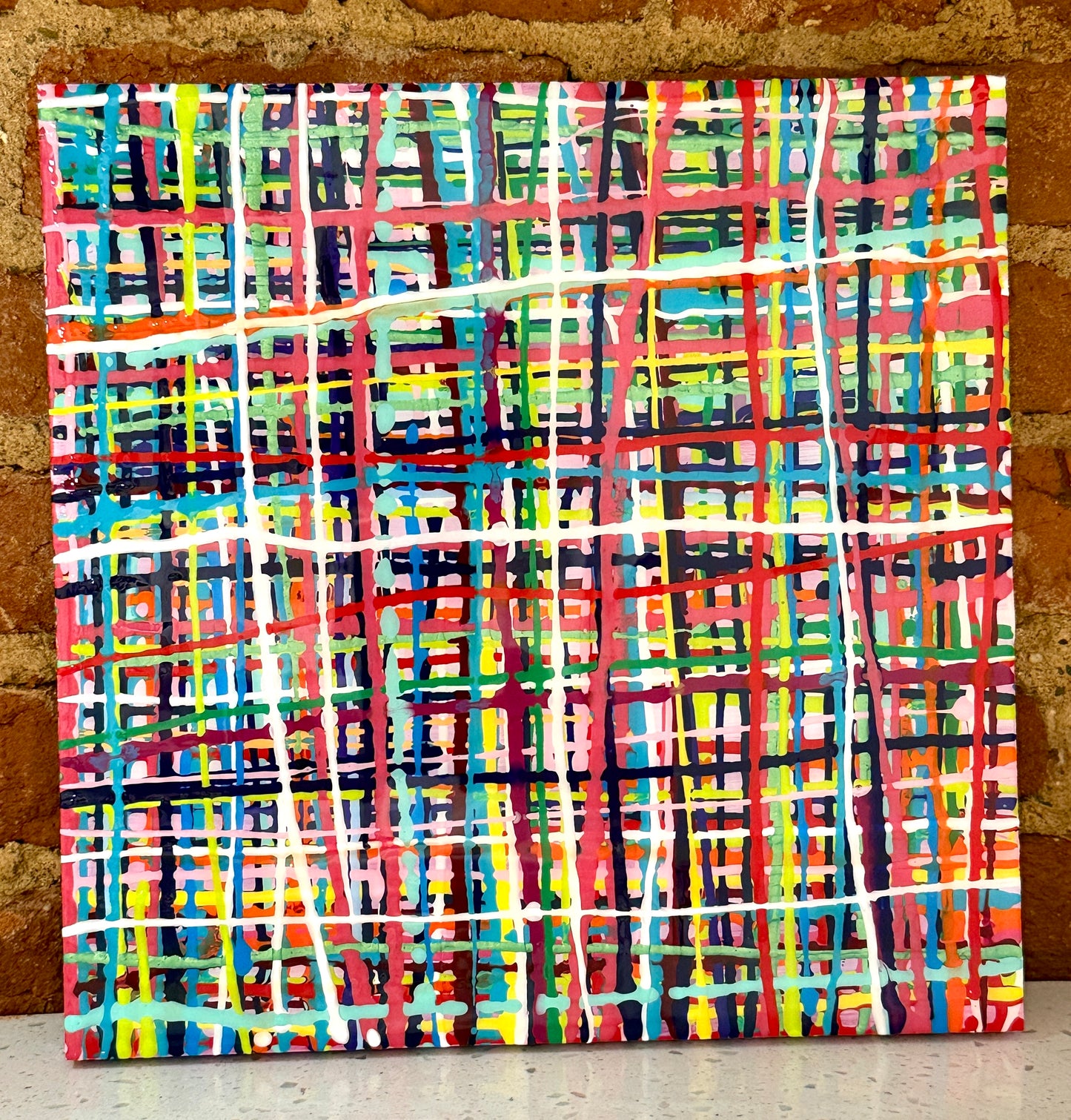 11: ELEVEN ACRYLIC ON CANVAS