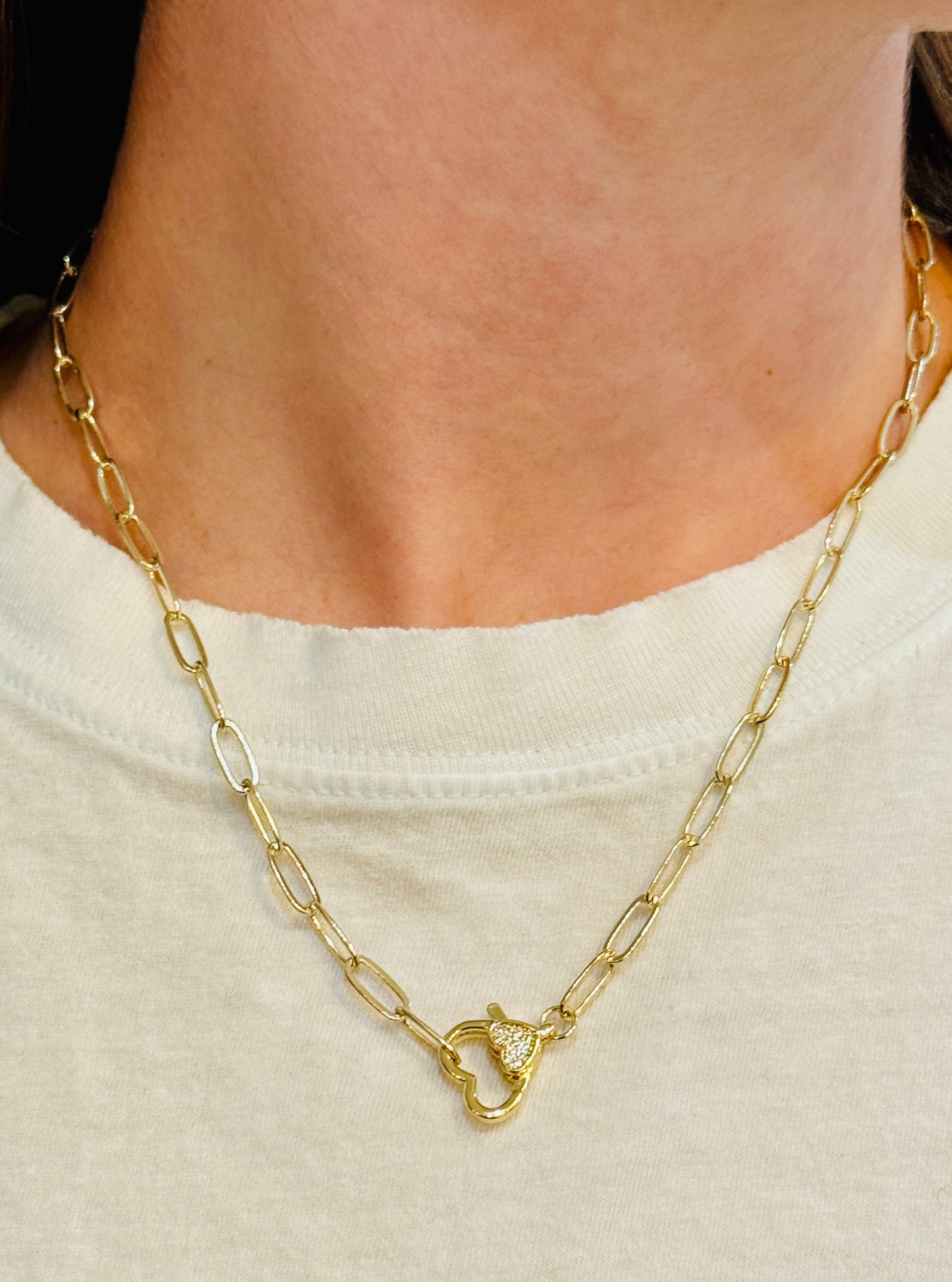 CANVAS STYLE I ❤️ YOU NECKLACE