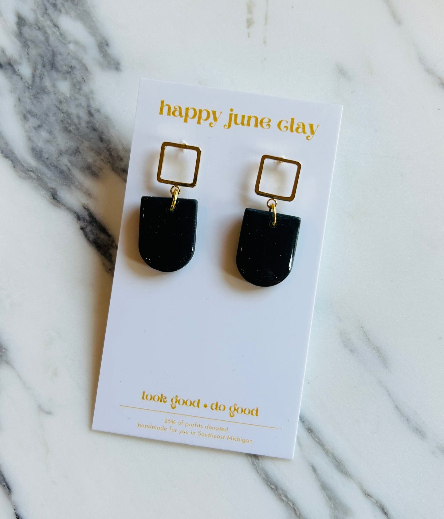 HAPPY JUNE CLAY MEREDITH EARRINGS