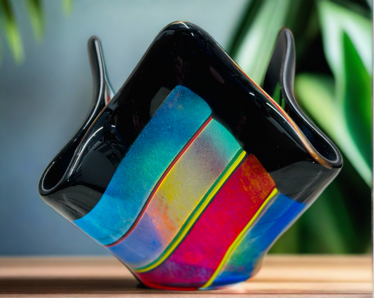 CASE ISLAND GLASS VASES