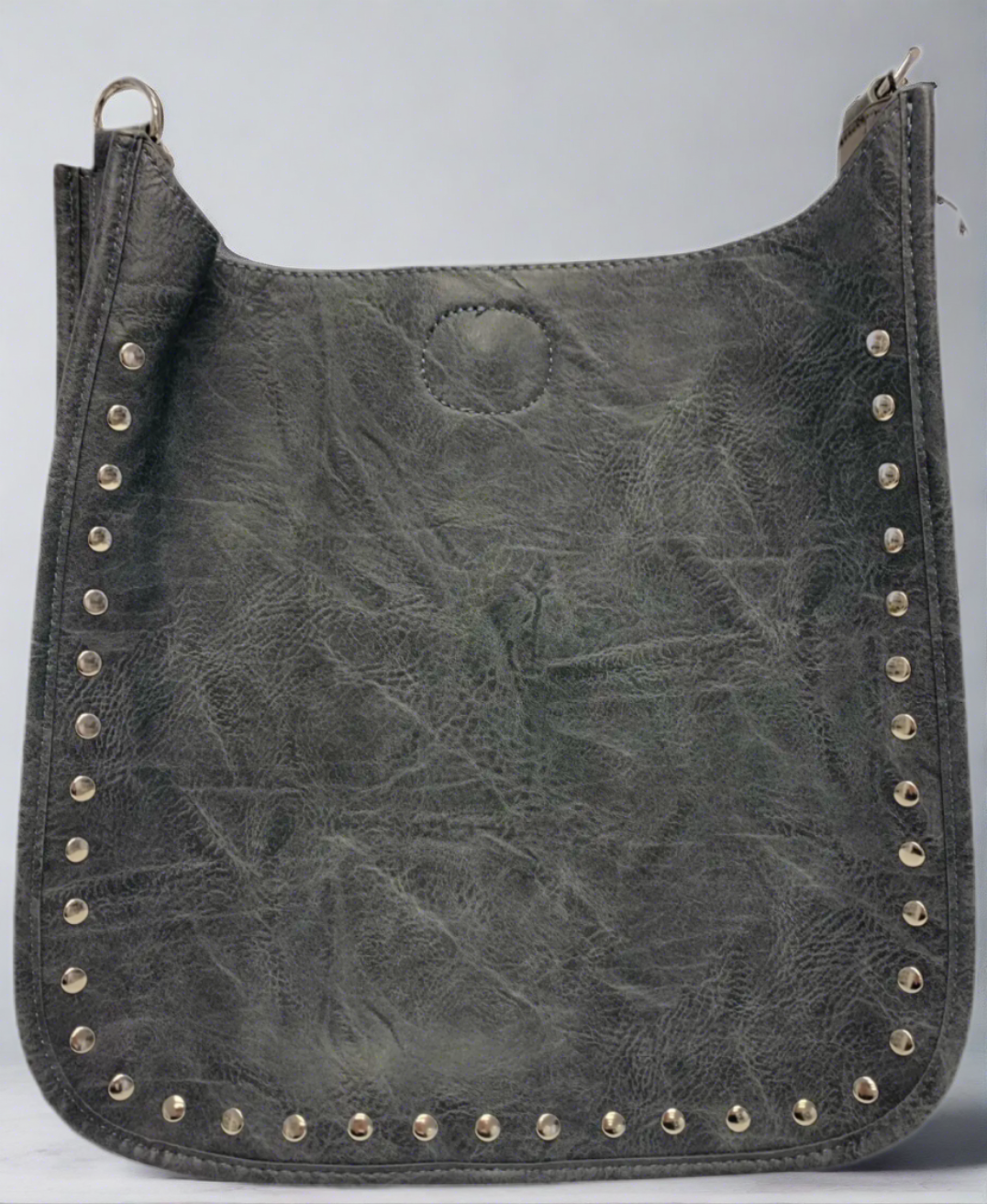 AHDORNED CLASSIC VEGAN LEATHER MESSENGER
