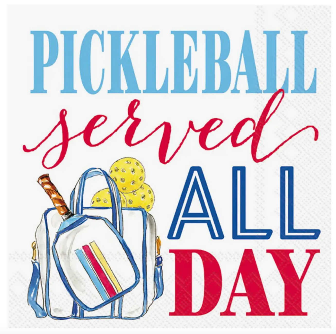 BOSTON INTERNATIONAL SPORTY COCKTAIL NAPKIN