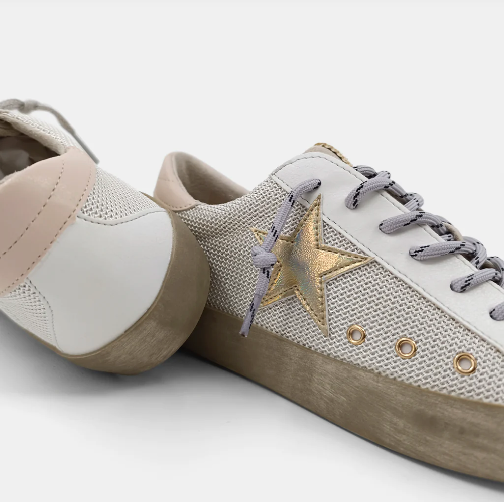 SHU SHOP PAULA BONE MESH SNEAKER
