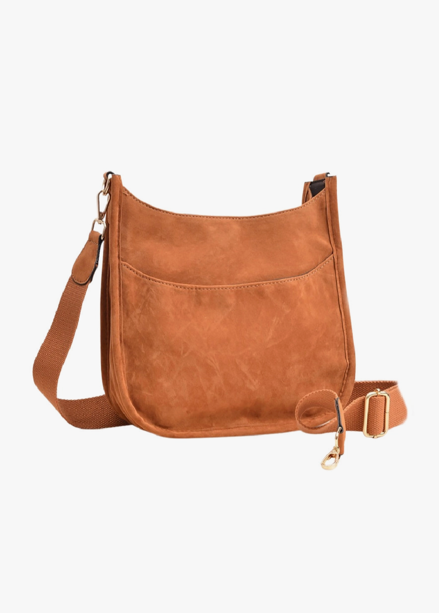 EMBELLISH VEGAN MESSENGER BAG