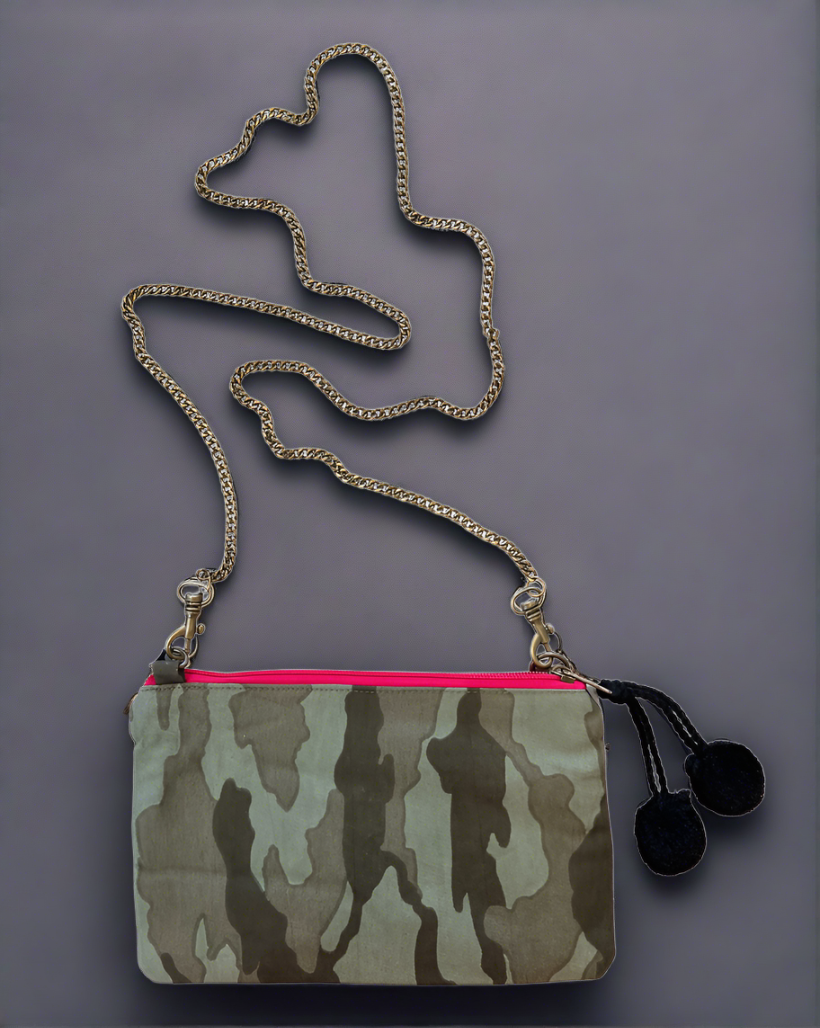 CHLOE LEX CAMO CROSSBODY