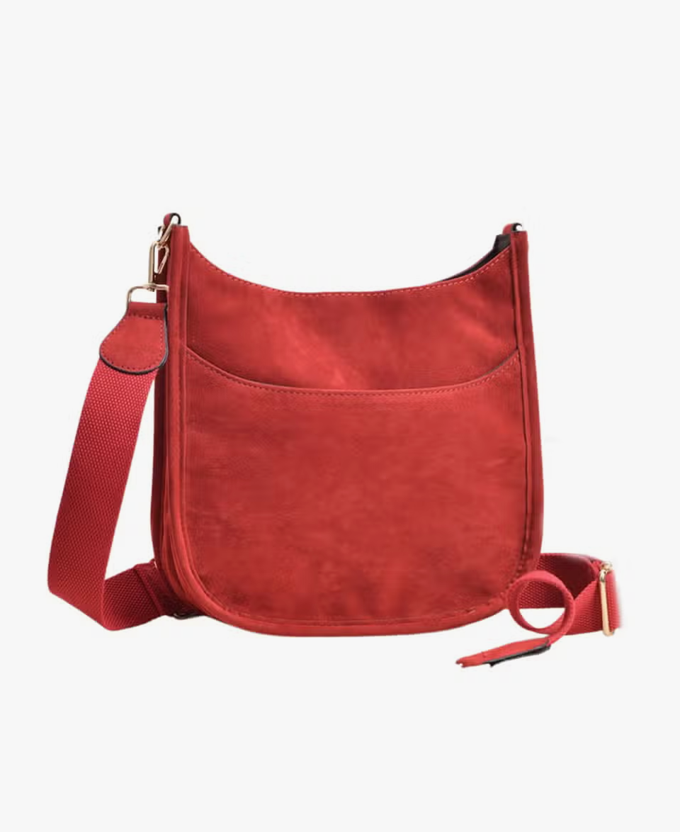 EMBELLISH VEGAN MESSENGER BAG