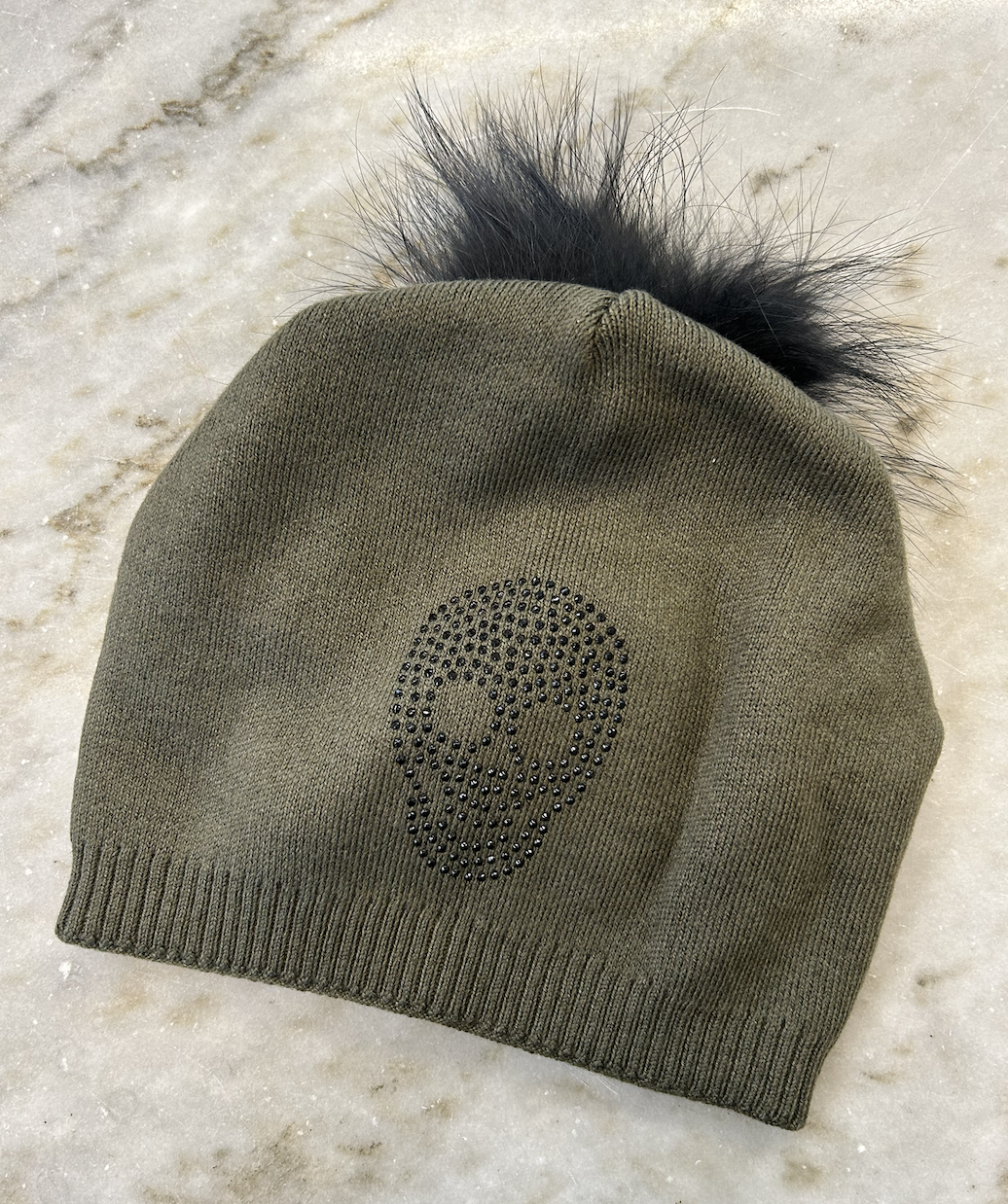 HAUTE SHORE SKULL BEANIE