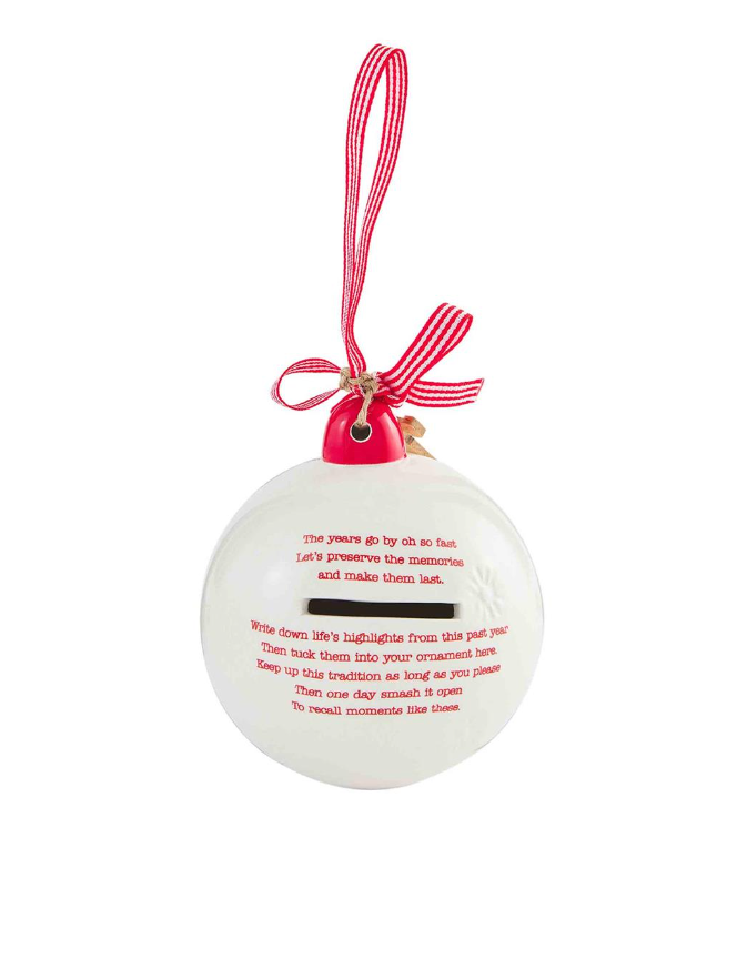 MUDPIE MEMORY ORNAMENT
