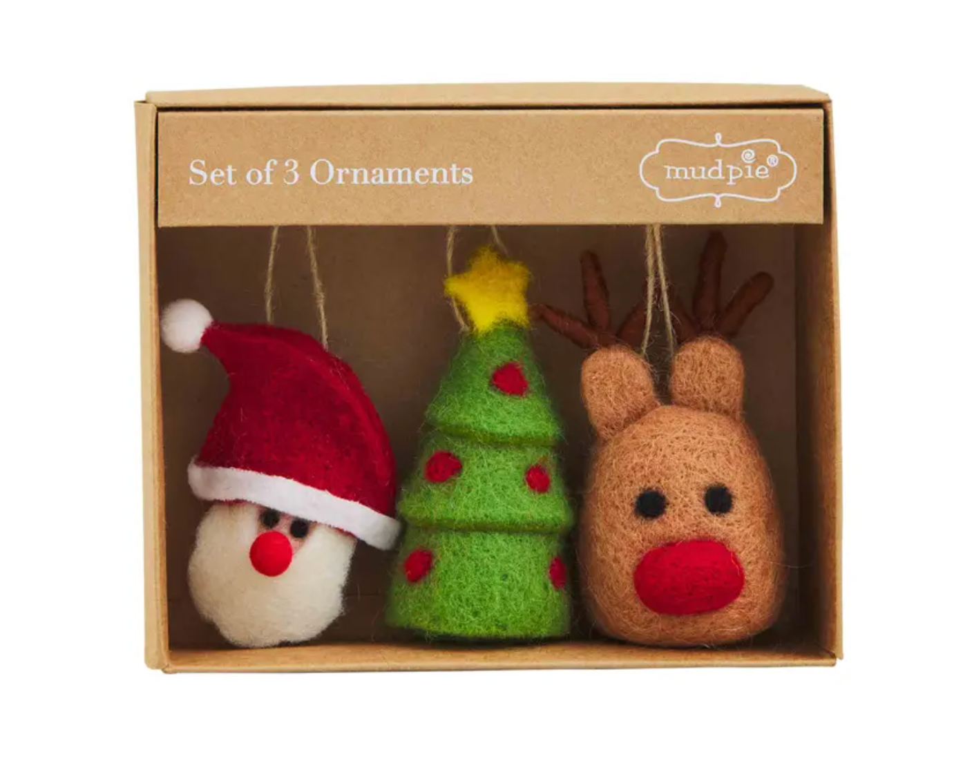 MUDPIE FELT ORNAMENT SET