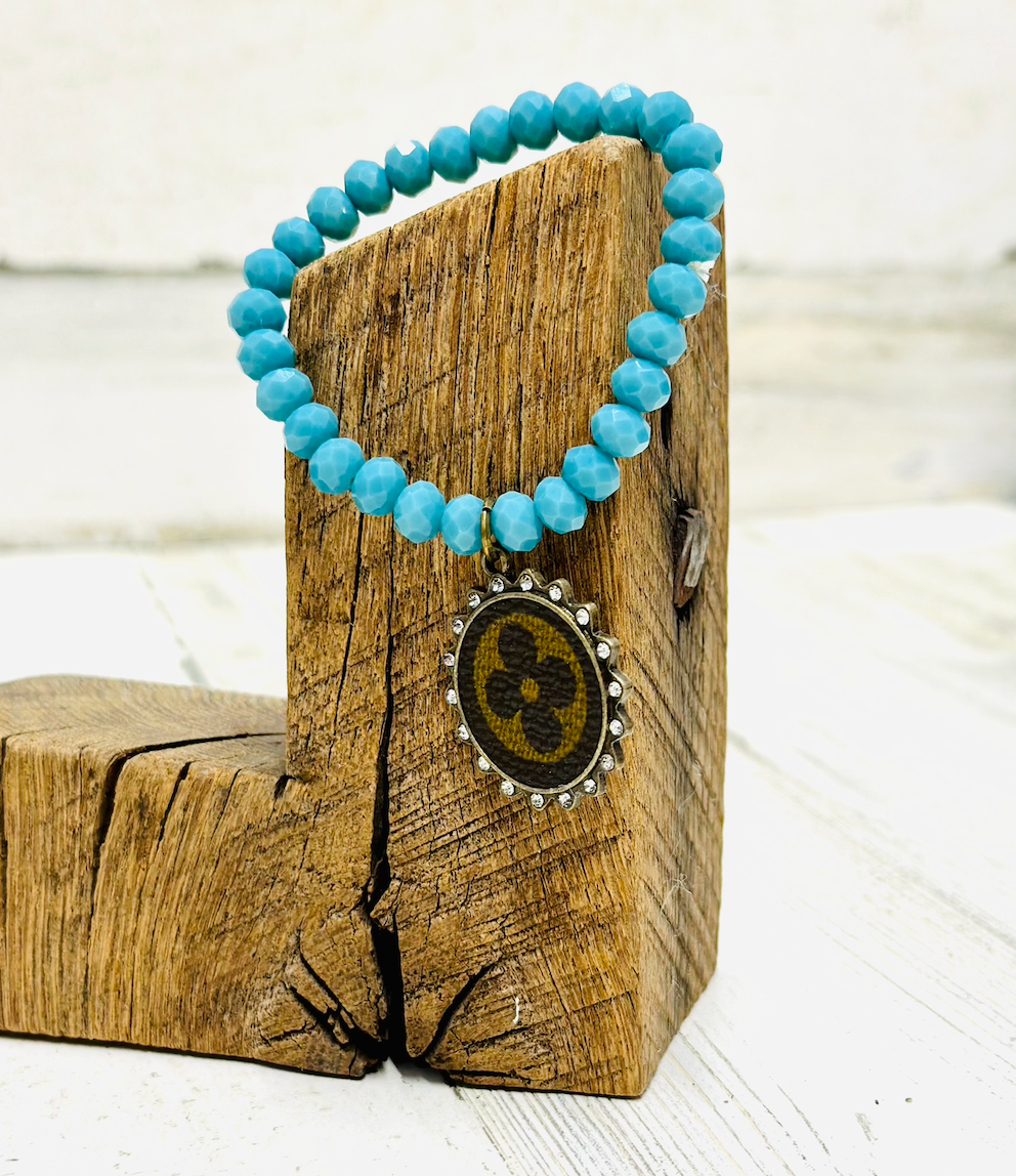 DOWNTOWN REPURPOSED LOUIS VUITTON BRACELET