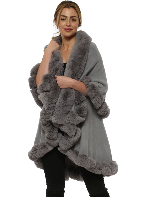 DOWNTOWN DOUBLE LAYER PONCHO