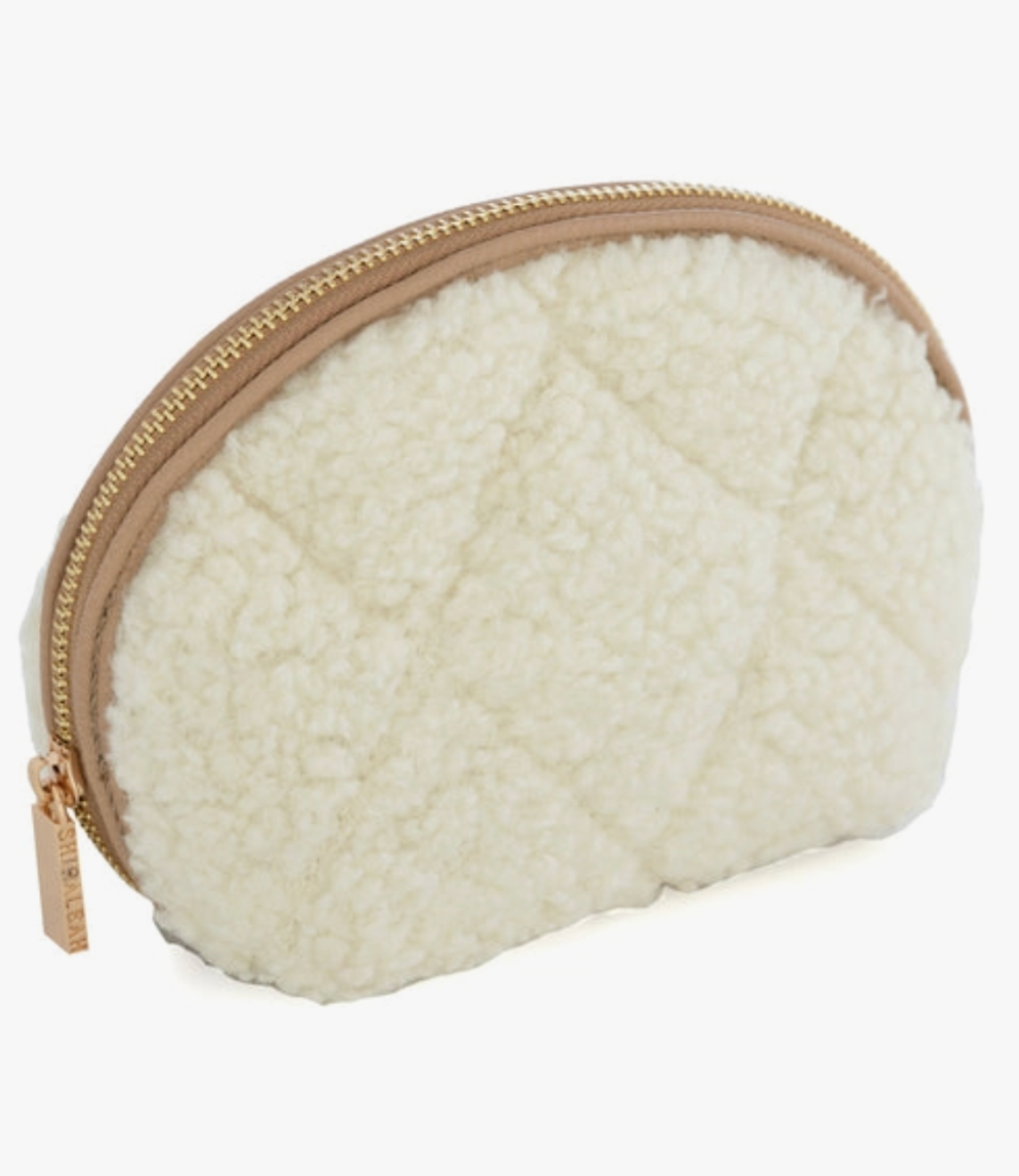 SHIRALEAH SHERPA COSMETIC POUCH