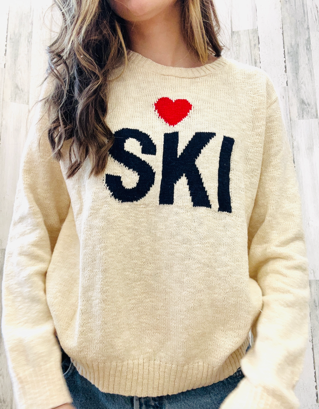 PARKHURST LOVE SKI SWEATER