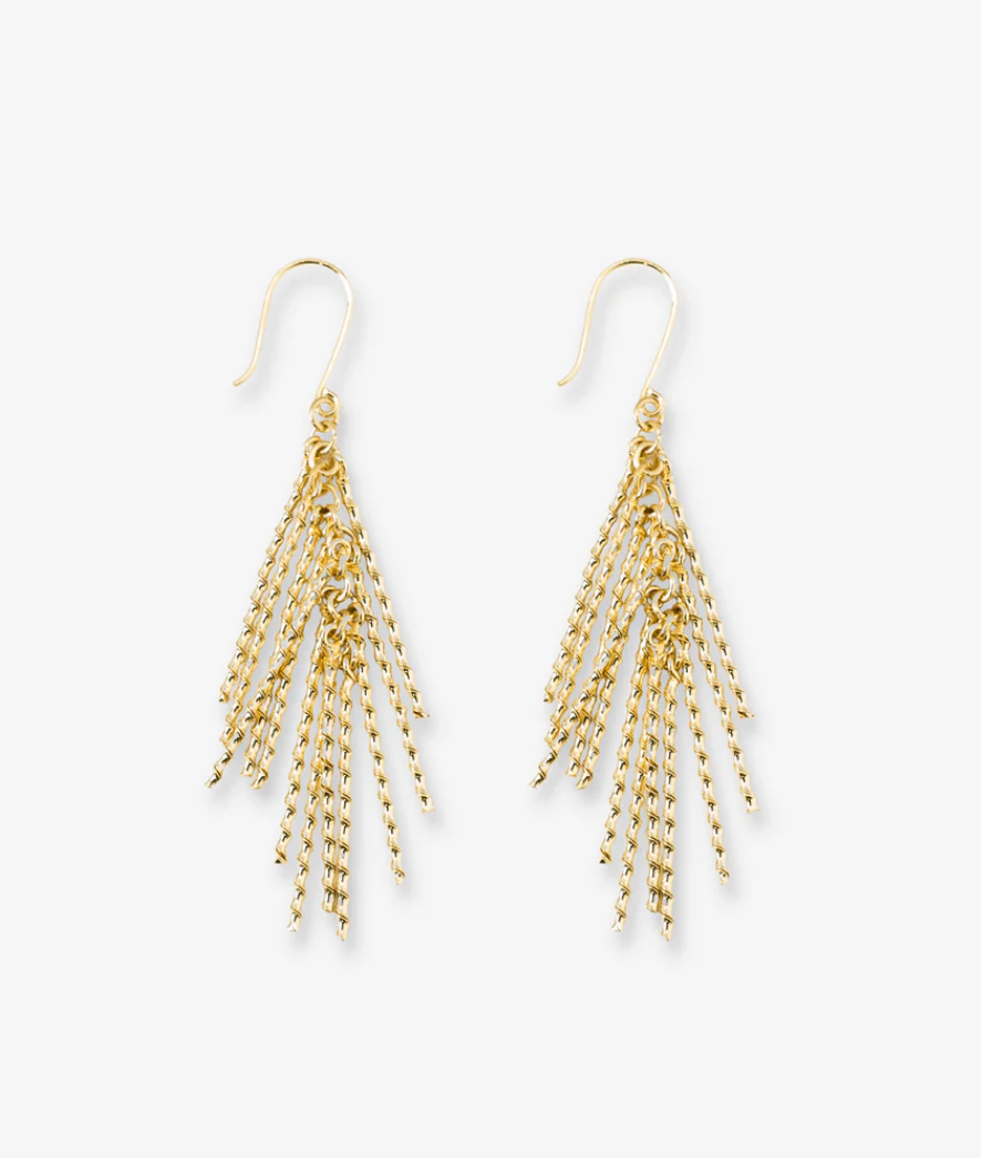 INK + ALLOY VANESSA SPIRAL EARRINGS