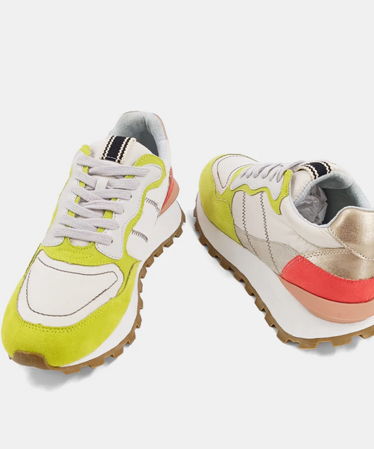 SHU SHOP LIME PHOEBE SNEAKERS