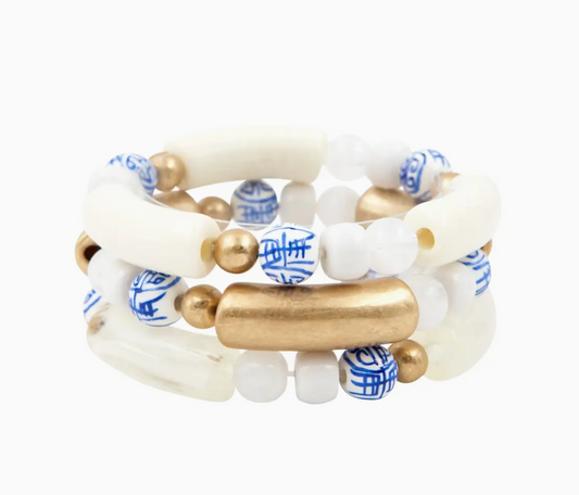 VIV & LOU CHARLEE CHINOISERIE BRACELET