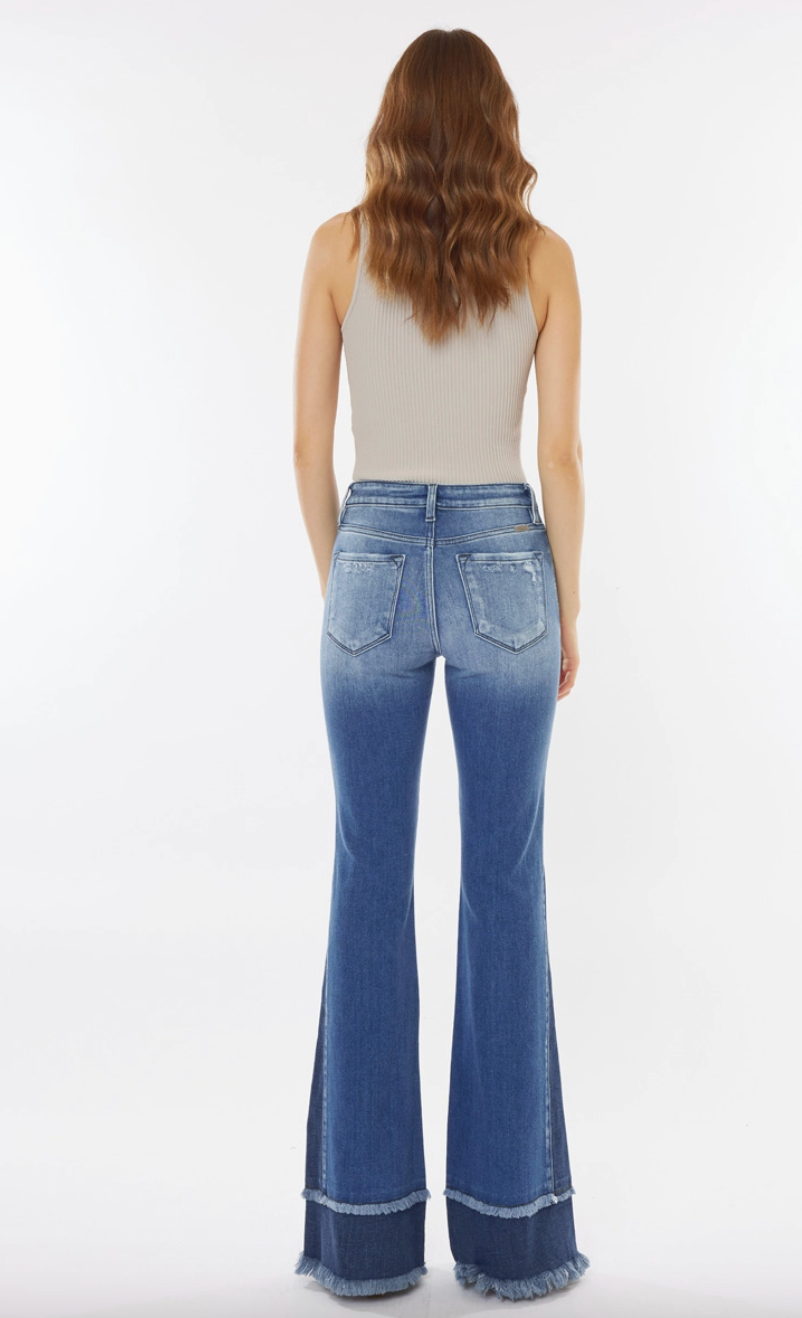 KANCAN HIGH RISE FLARE JEANS
