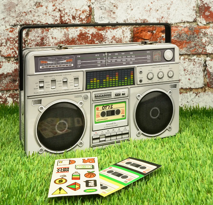 SUCK UK BOOMBOX LUNCH TOTE