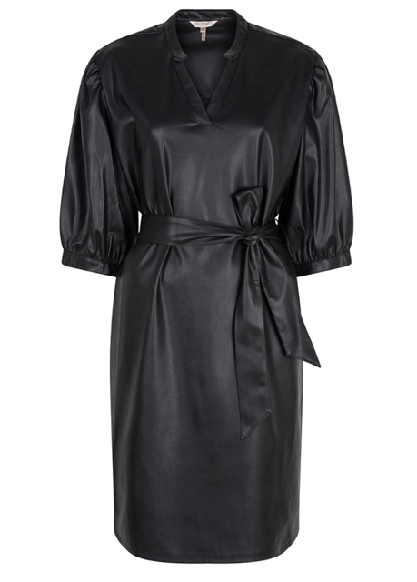 ESQUALO VEGAN LEATHER DRESS