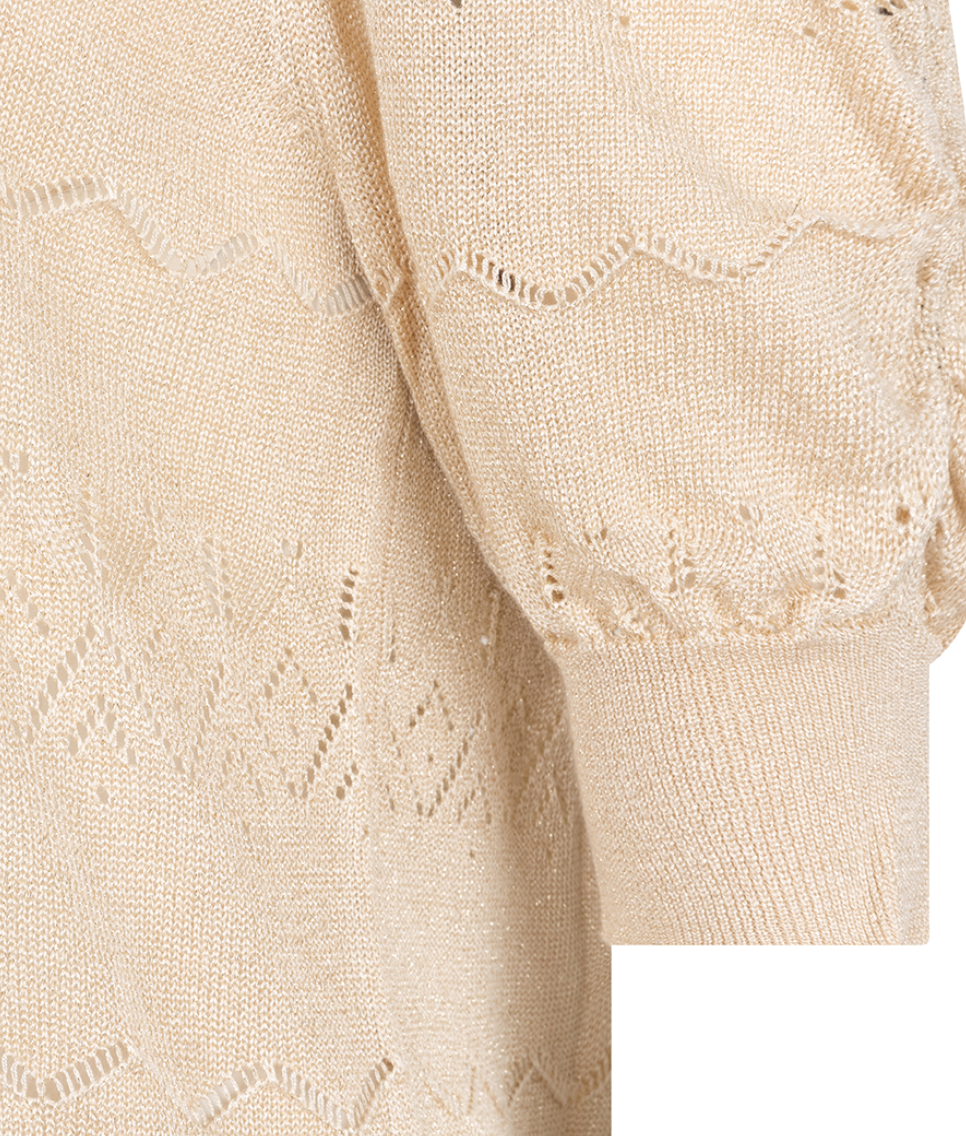 ESQUALO GOLD LUREX SWEATER