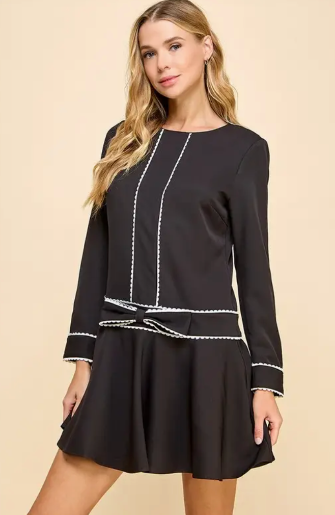TCEC STITCHING DRESS