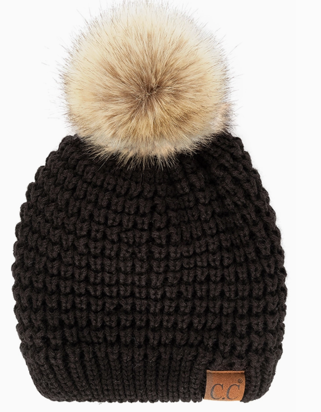 C.C. WAFFLE KNIT BEANIE