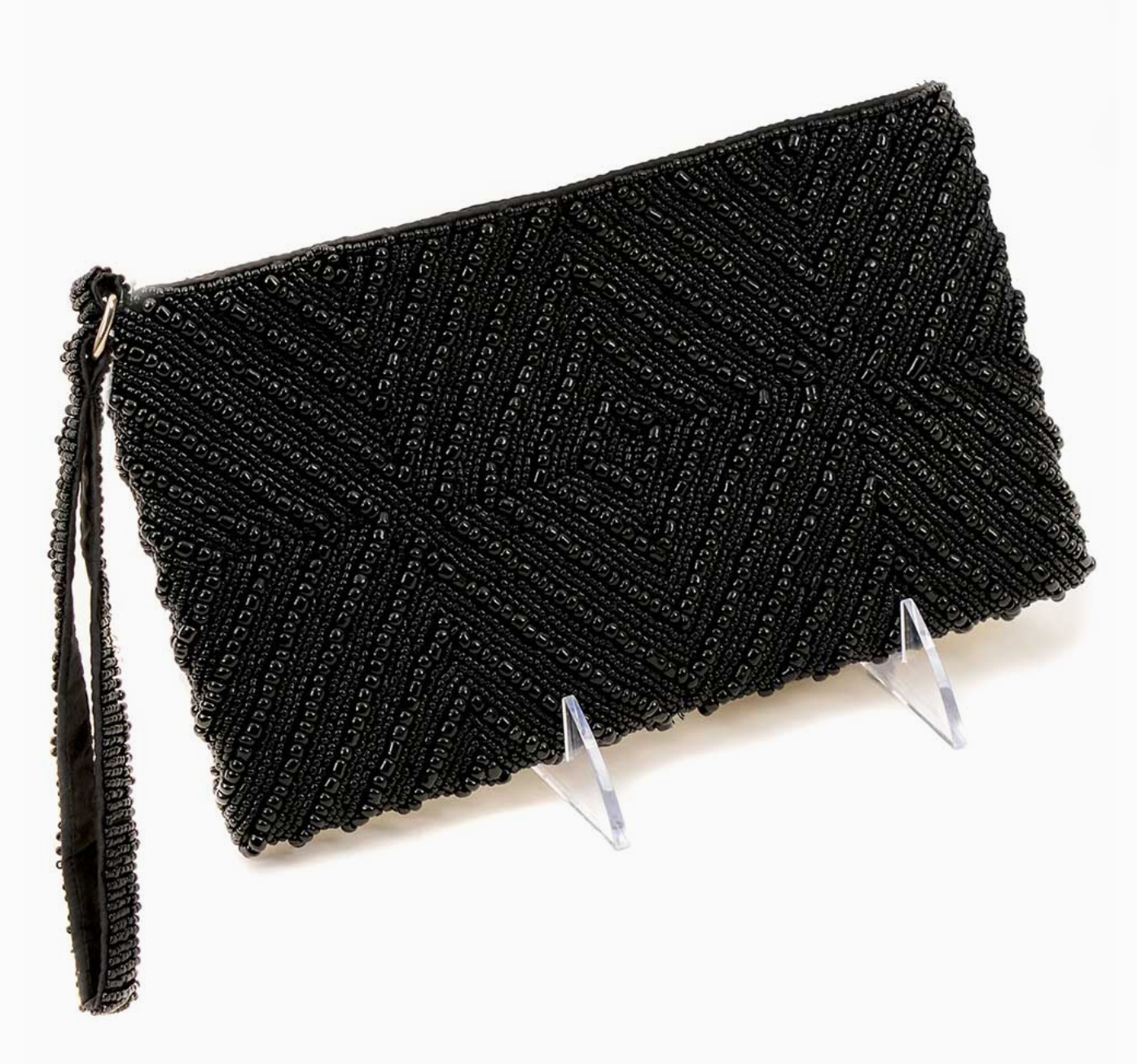 PINK HOUSE BLACK DIAMOND CLUTCH