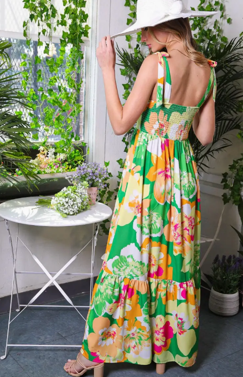 VINE & LOVE ARIANNA MAXI DRESS