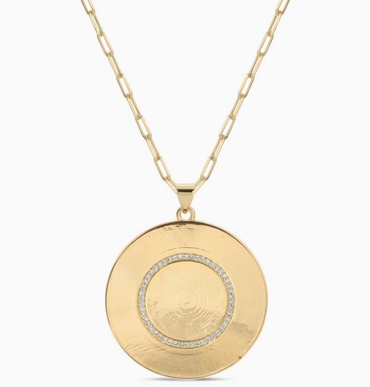 SPLENDID IRIS PENDANT NECKLACE