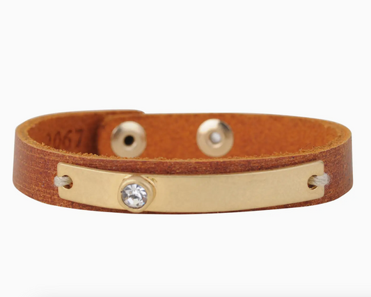 MOST WANTED USA LEATHER BRACELET