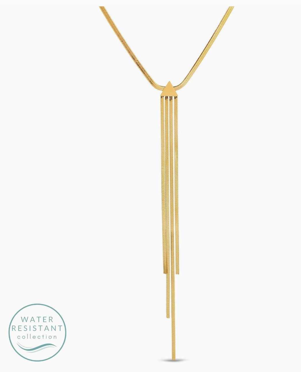 SPLENDID IRIS SNAKE CHAIN NECKLACE