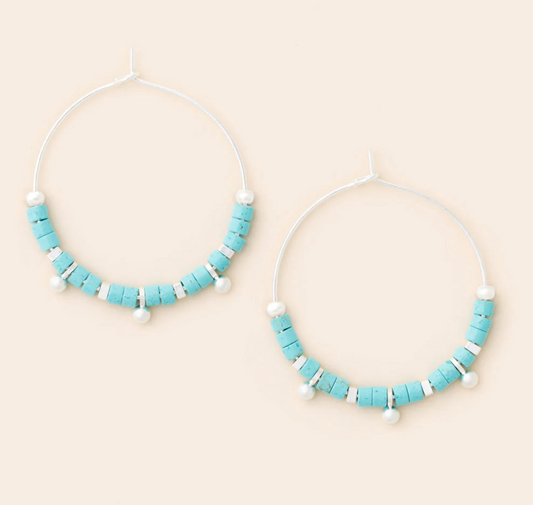 SCOUT STONE DISC HOOPS
