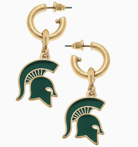 CANVAS STYLE GO GREEN EARRINGS