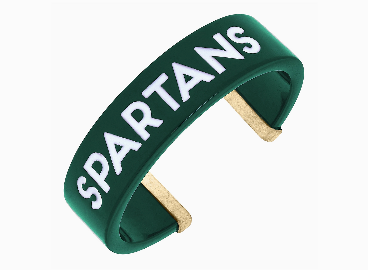 CANVAS STYLE MSU CUFF BRACELET