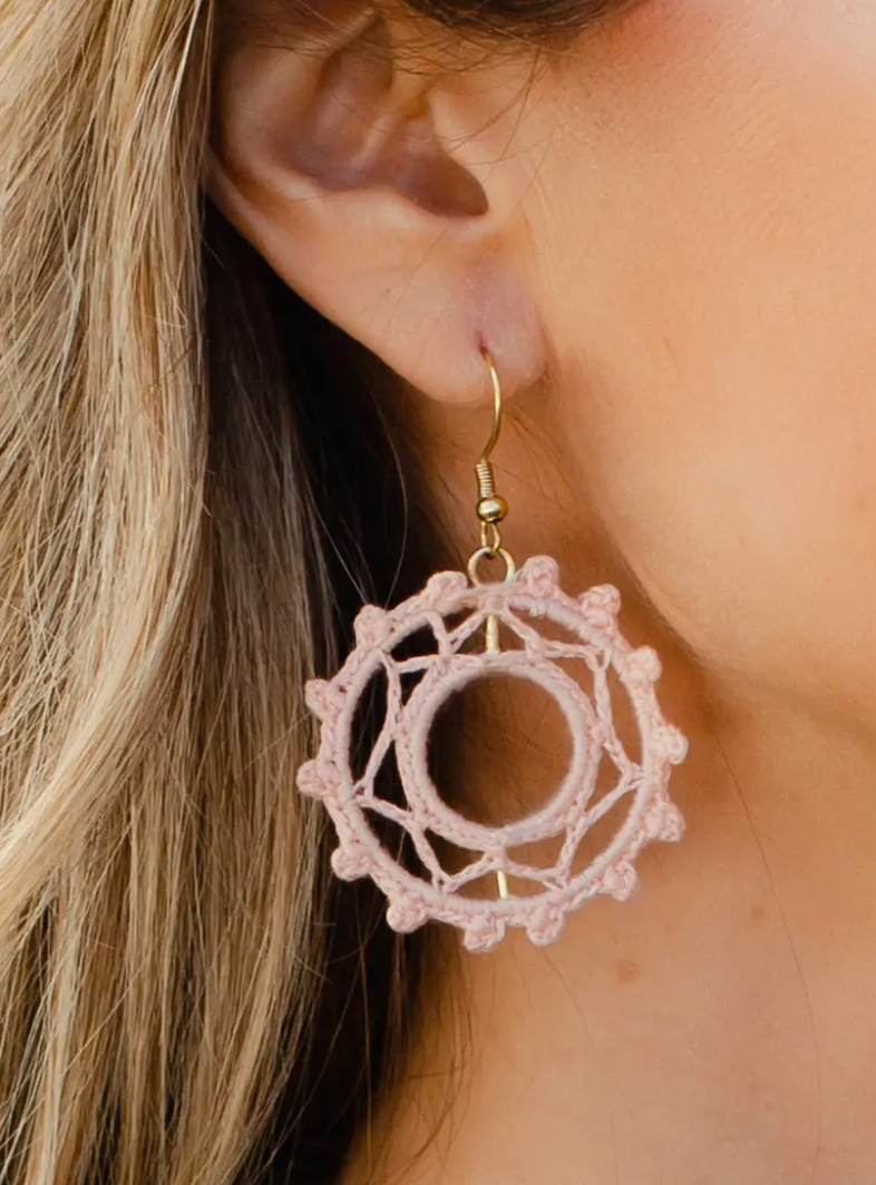 PANACHE CROCHET HOOPS