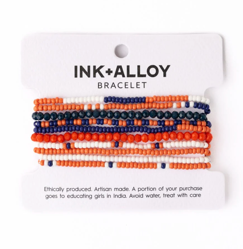 INK + ALLOY GAME DAY BRACELET STACKS