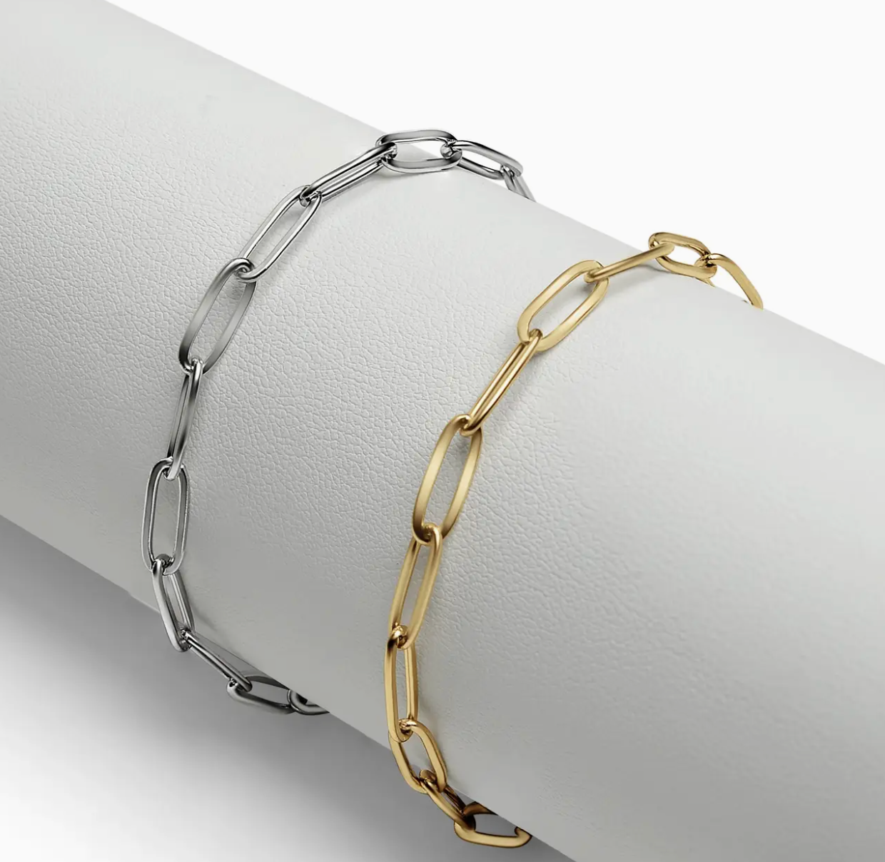 WJW LARGE LINK PAPERCLIP BRACELET