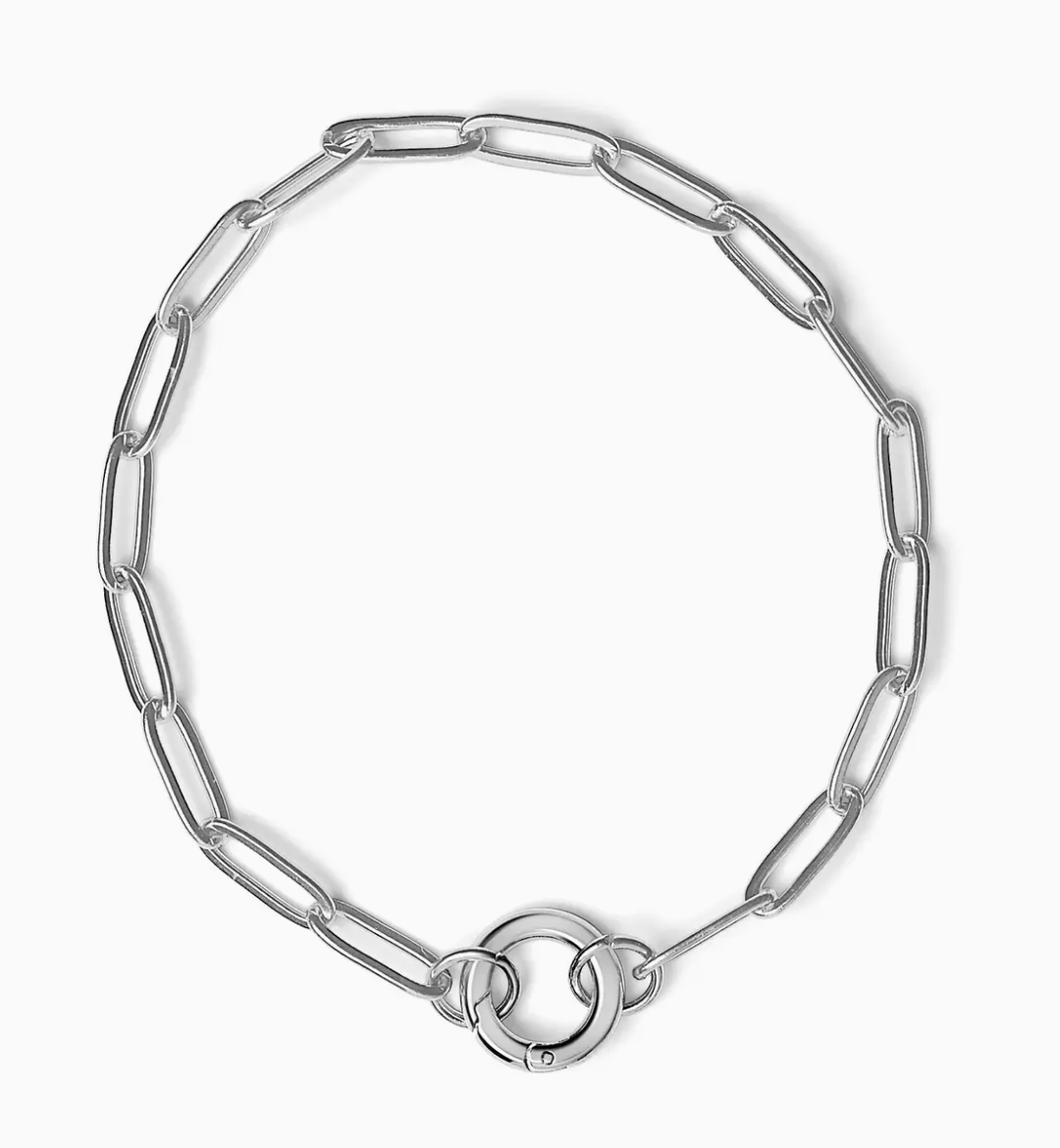 WJW LARGE LINK PAPERCLIP BRACELET