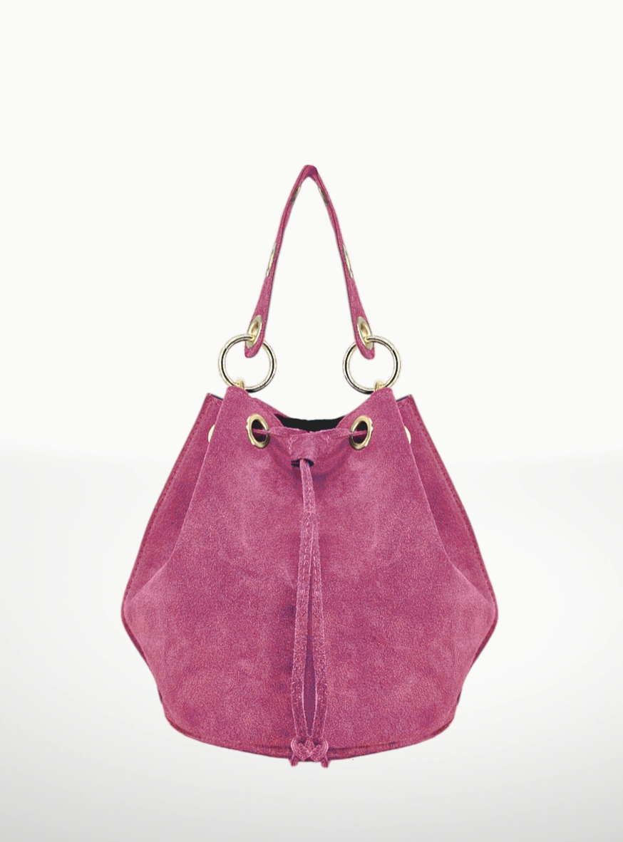 ITALIAN'S LEATHER BUCKET BAG