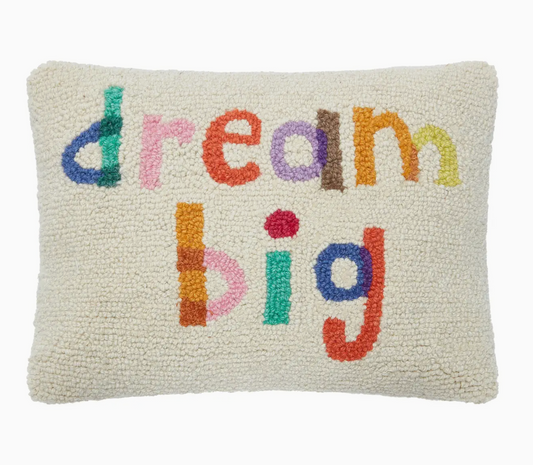 PEKING HANDICRAFT DREAM BIG HOOK PILLOW