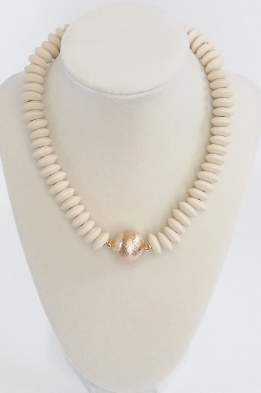 PENNYLINE SAUCER NECKLACE