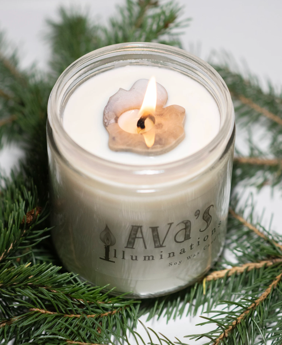 LAKESHORE STONES 16 OZ SOY CANDLE