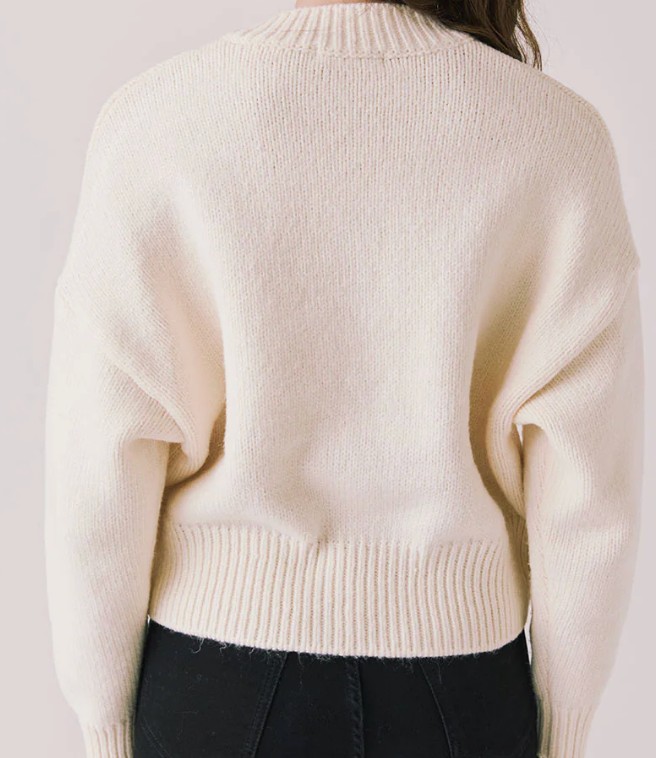 CHASER THE CLOUD ZIP CARDIGAN