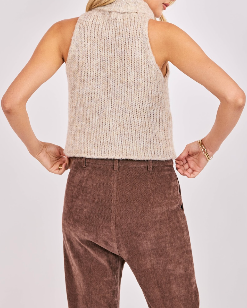SADIE & SAGE BARE KNIT SWEATER