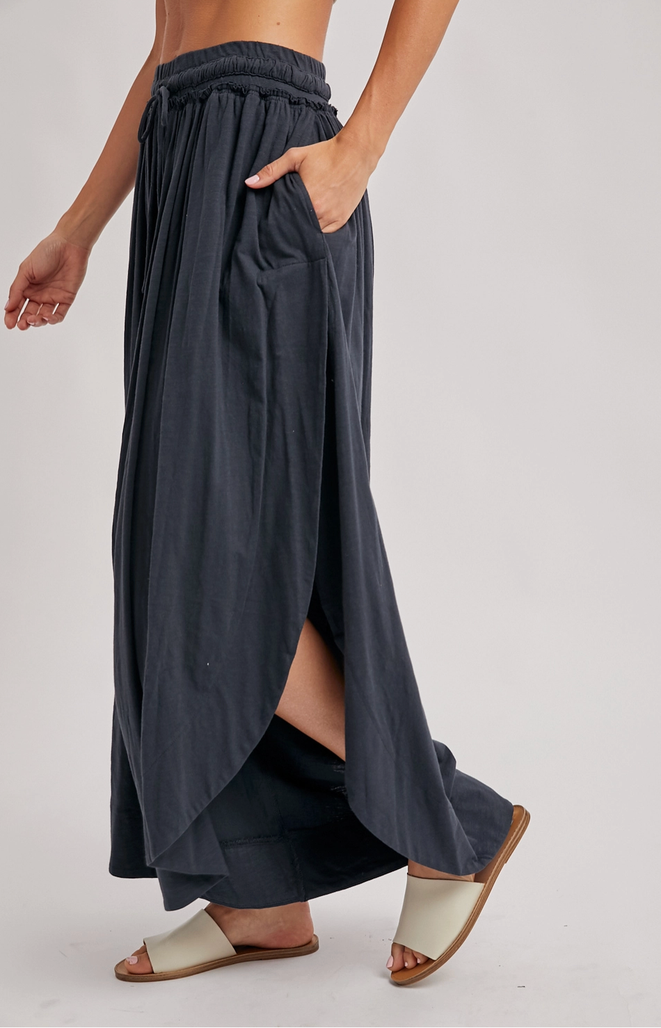 BLUIVY BOHEMIAN WIDE LEG PANTS