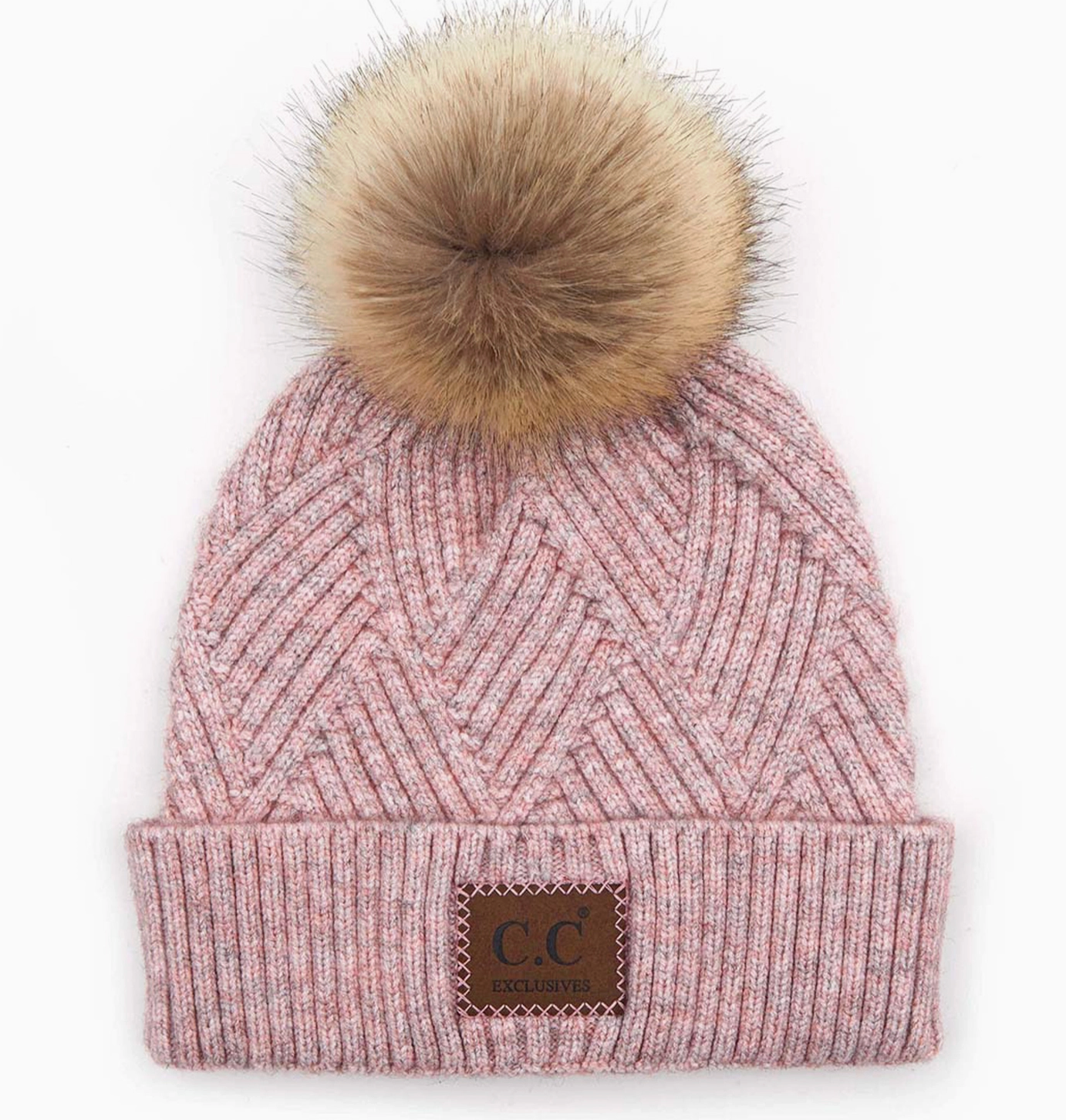 C.C. CRISS CROSS BEANIE