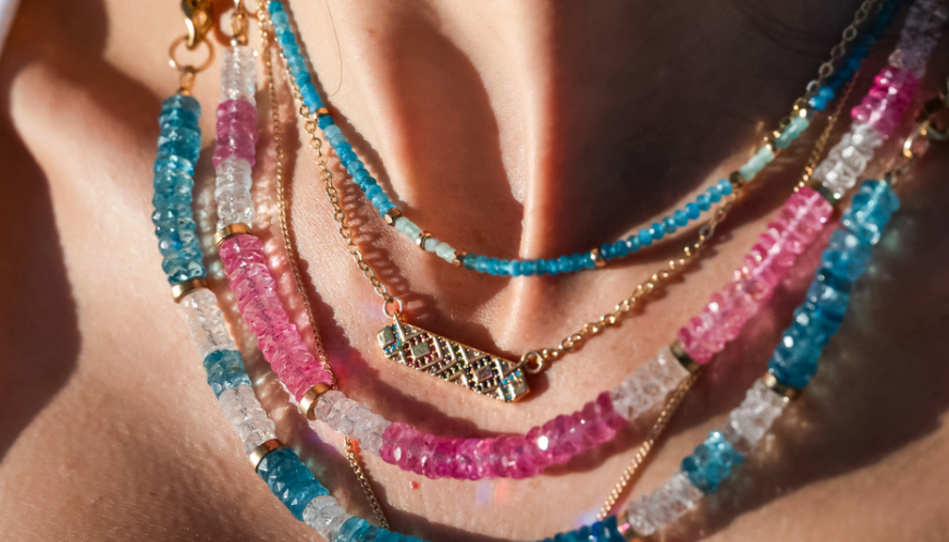 RACHEL NATHAN PRISM NECKLACE